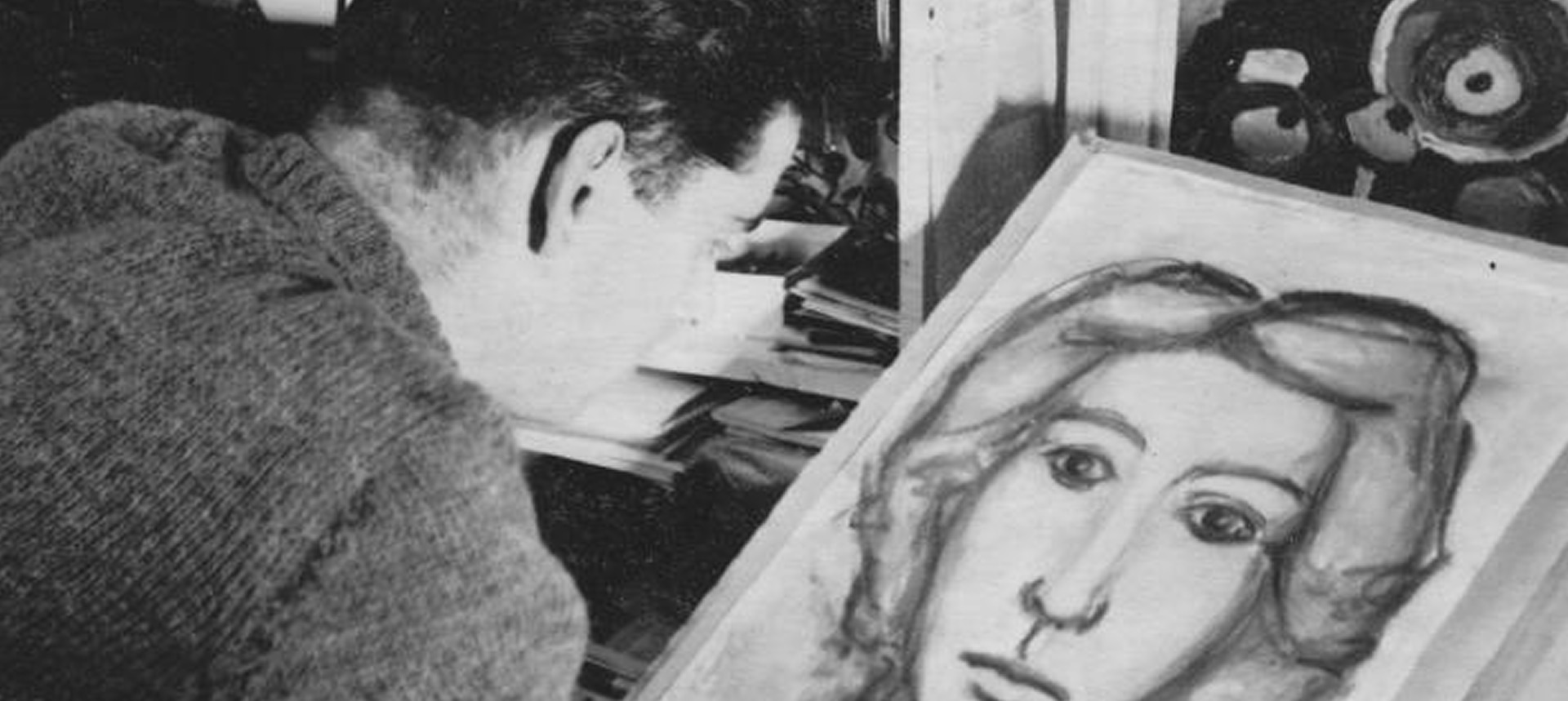 André Jasmin, Peintre et dessinateur.